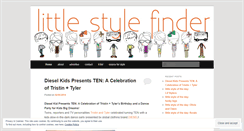 Desktop Screenshot of littlestylefinder.com